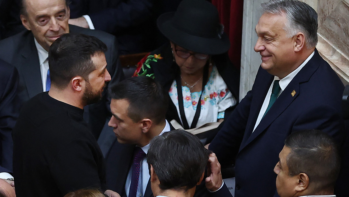 Zełenski i Orban "szczerze" rozmawiali w Argentynie, ale czy Węgry ustąpią?