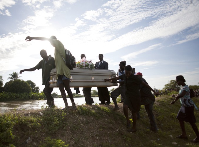 Epidemia cholery na Haiti