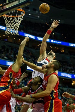 Liga NBA: Świetny mecz Marcina Gortata. Poprowadził Wizards do zwycięstwa