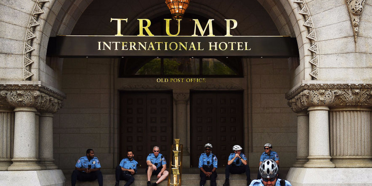 Most pro sports teams have stopped staying at Trump hotels