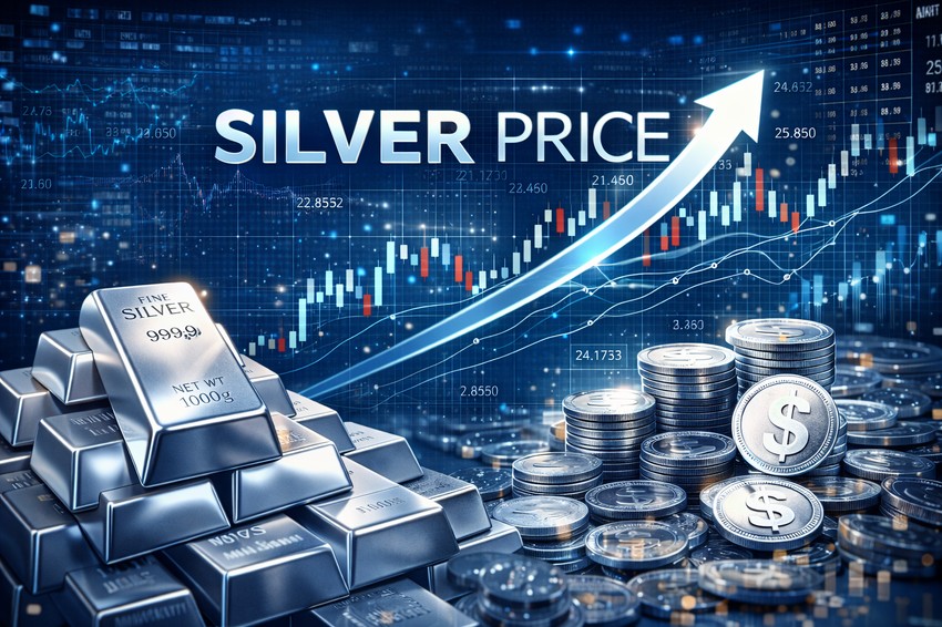  Uprkos trenutnom  padu, cena srebra porasla je za više od 150 odsto od početka 2025.