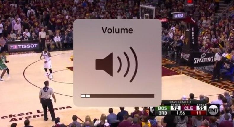 12. The volume box is finally out of your way.