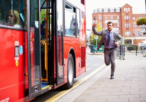 Trčanje za autobusom