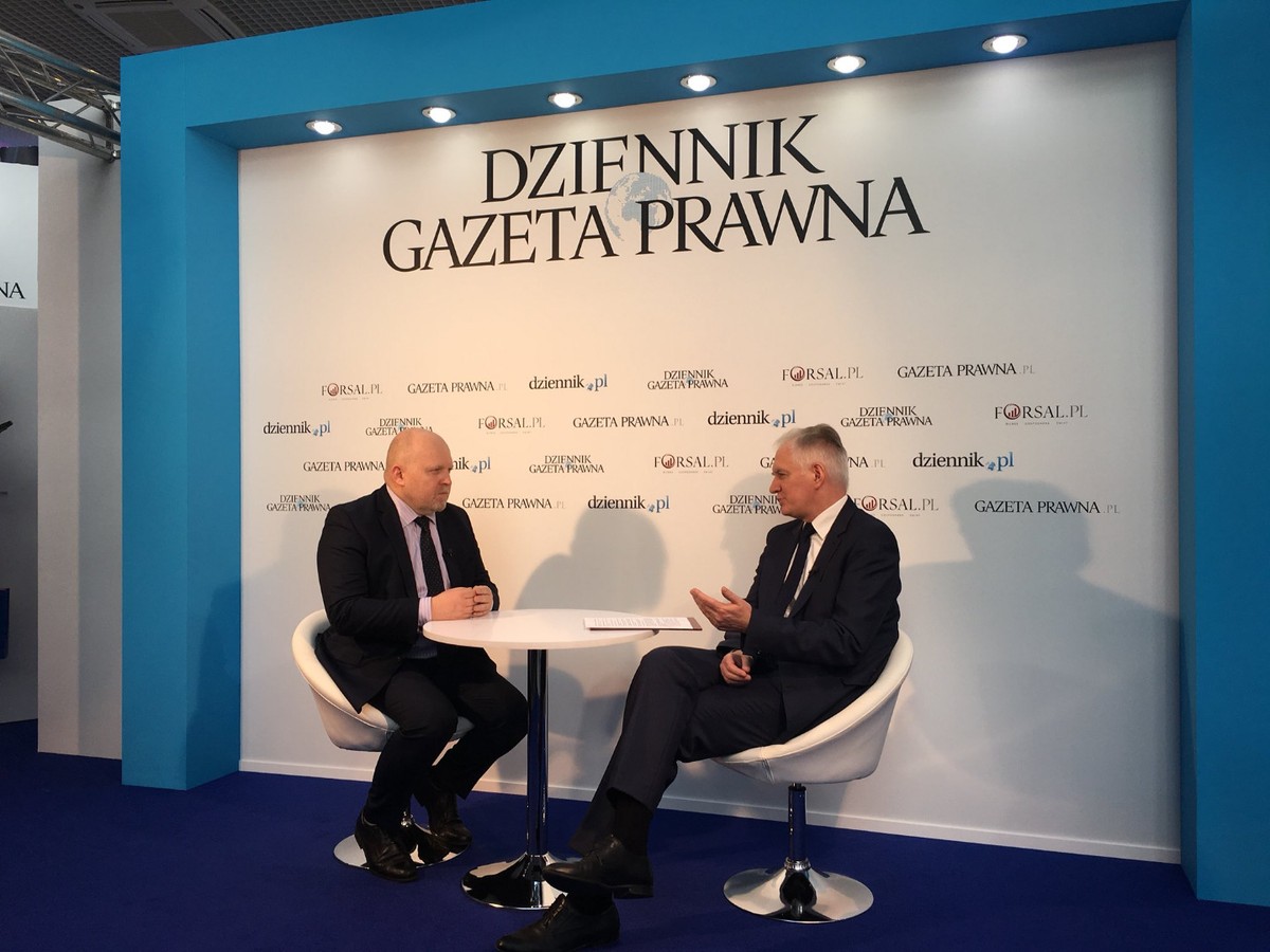 Jarosław Gowin i Grzegorz Osiecki
