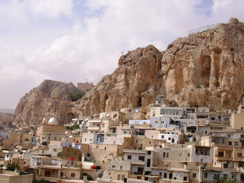 Maaoula w Syrii by Raki Man, Wikipedia