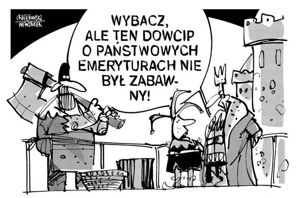 Dowcip o emeryturach emerytury krzętowski