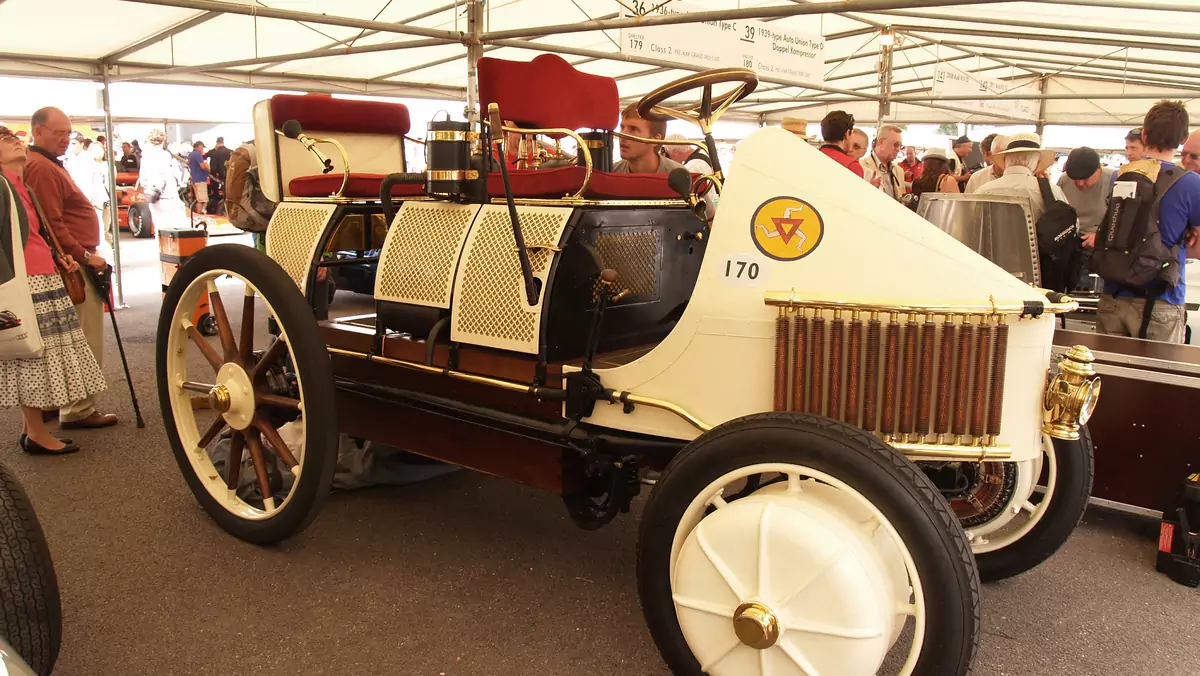 Hybrydowe Porsche z 1900 roku