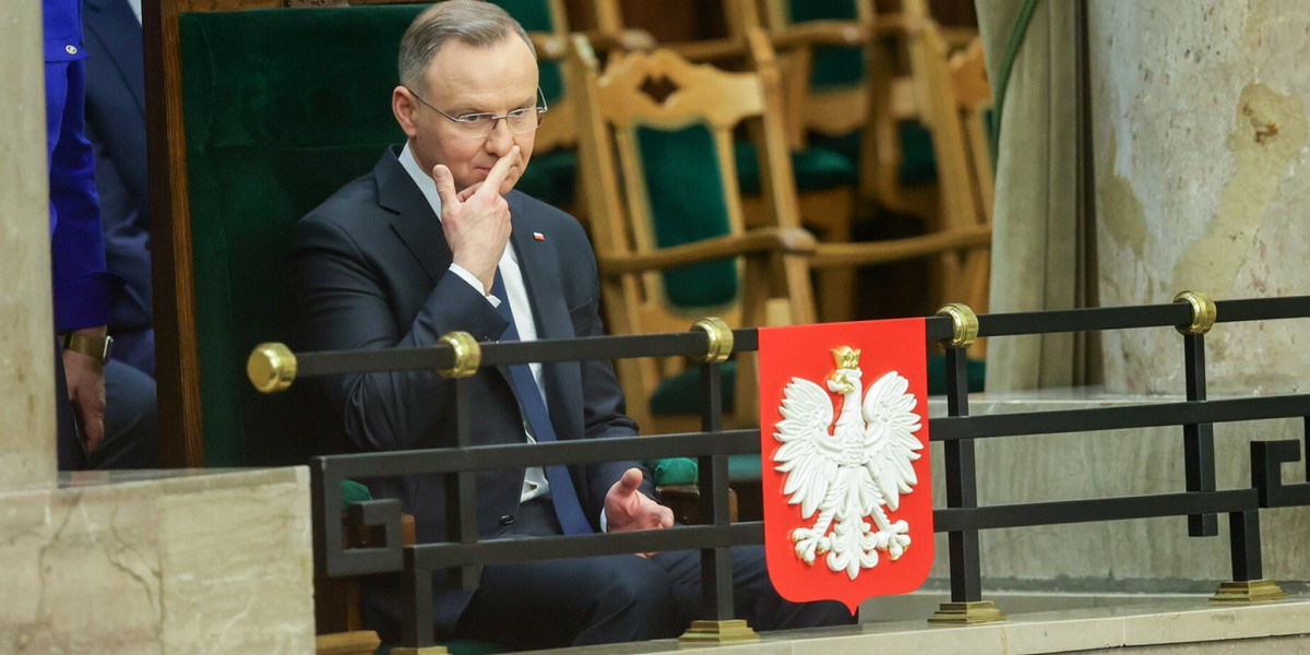 Prezydent Duda w Sejmie