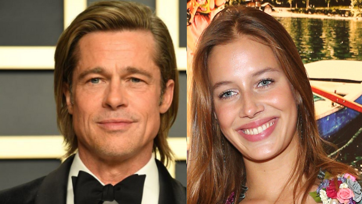 Brad Pitt i Nicole Poturalski są parą. Aktor zdradził swoje zamiary wobec polskiej modelki