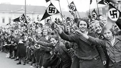 Związek Niemieckich Dziewcząt powitanie Hitlera