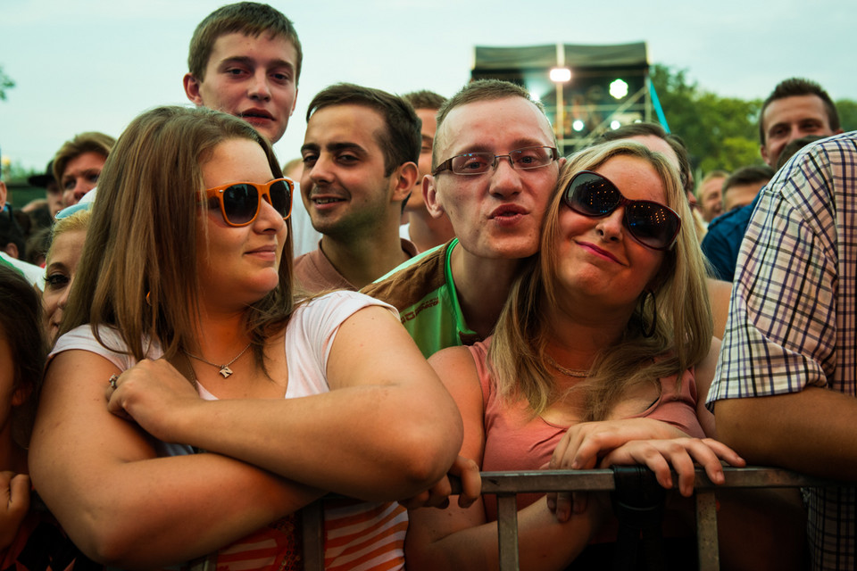 Ostróda 2014: 19. Ogólnopolski Festiwal Muzyki Tanecznej - publiczność