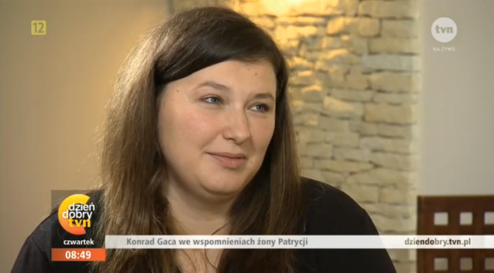 Patrycja Gaca w "Dzień dobry TVN"