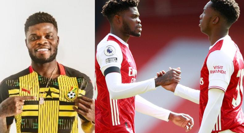 Eddie Nketiah reveals how Thomas Partey has been luring him to play for Ghana