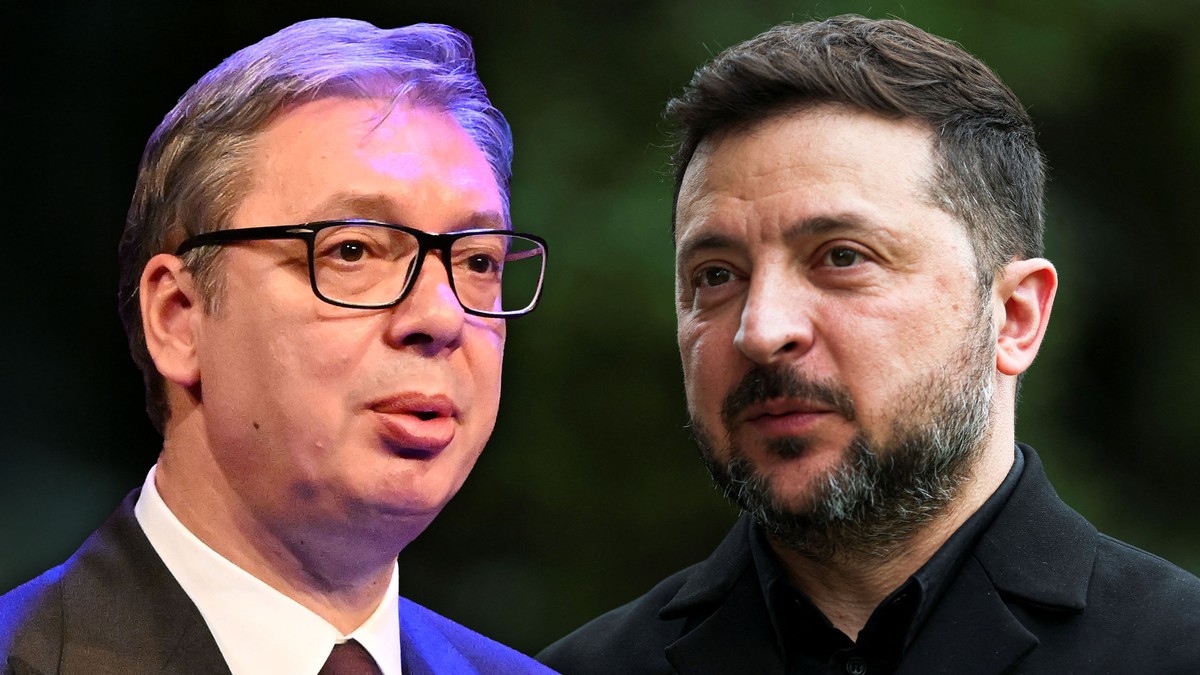 Aleksandar Vučić Volodimir Zelenski