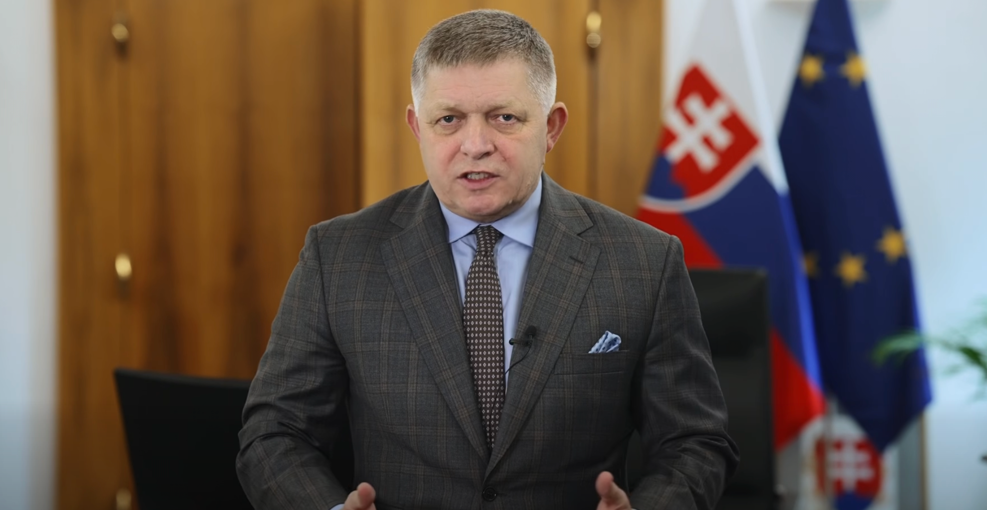 Premiér SR Robert Fico.