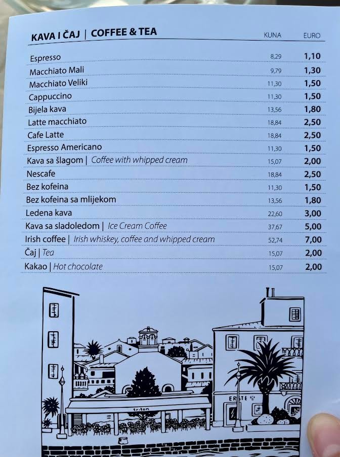 Ľubomíra dovolenkovala na ostrove Lošinj.