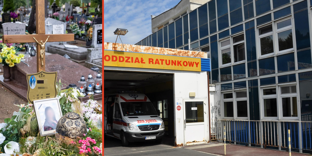 36-latka szukała pomocy w szpitalach w Złotowie i Pile.