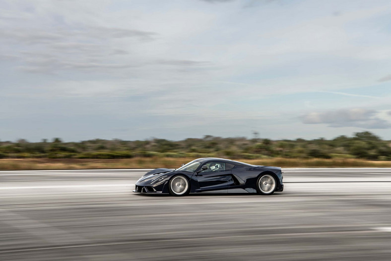 Hennessey Venom F5 test prędkości 