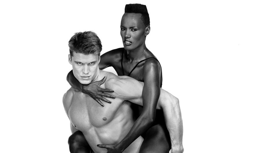 Dolph és Grace Jones. 