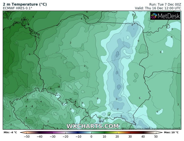 W połowie miesiąca najprawdopodobniej nadejdzie większe ocieplenie