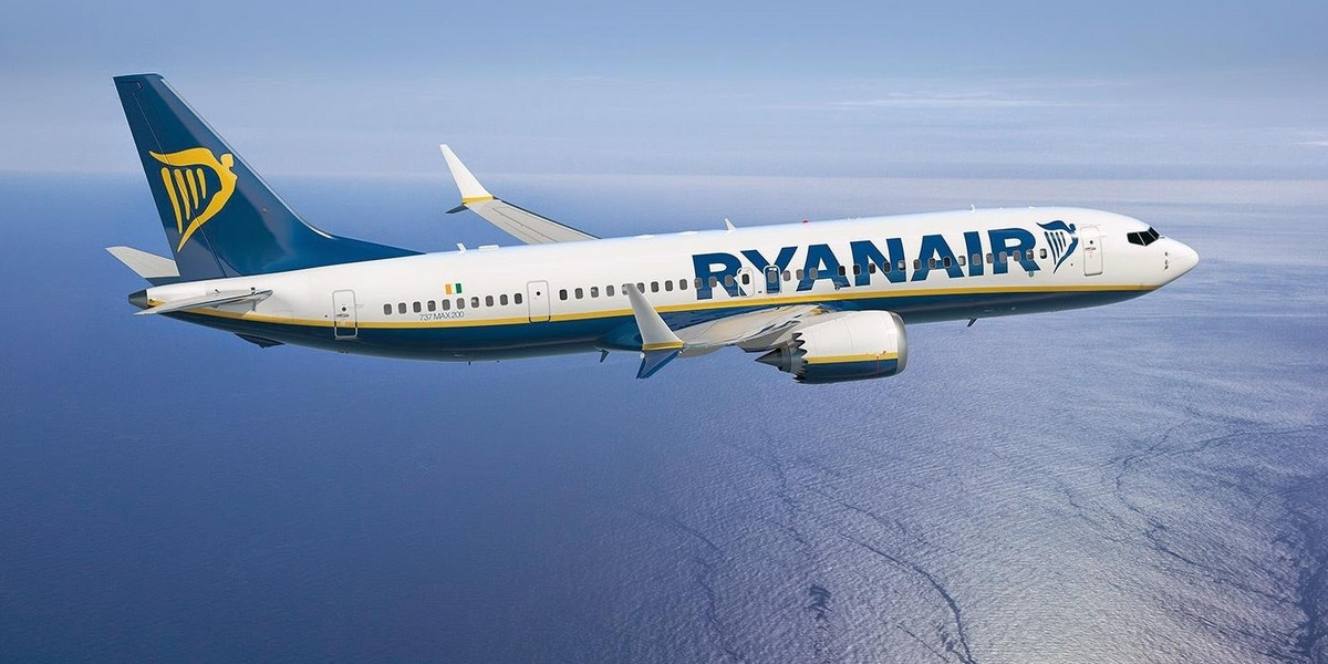 Awantura na pokładzie Ryanaira