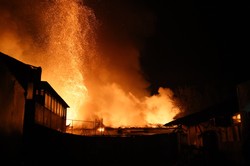 Eksplozje i drony nad Rosją. Pożar w rafinerii w Riazaniu