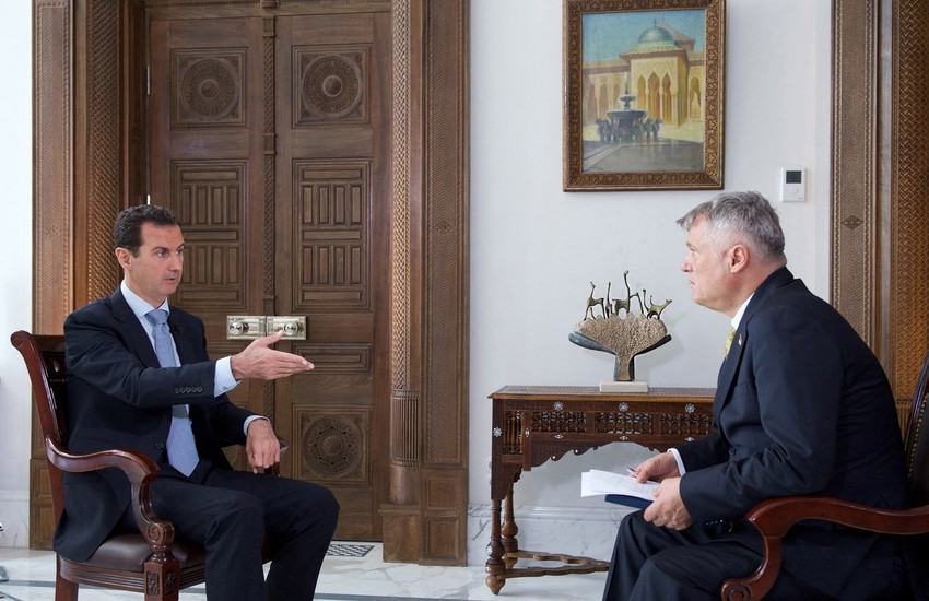 Bašar al Asad i Miroslav Lazanski