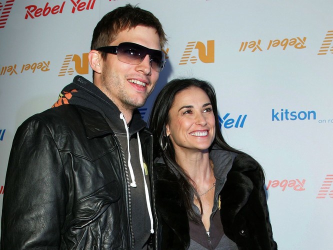 Demi Moore jest starsza od Ashtona Kutchera o 12 lat