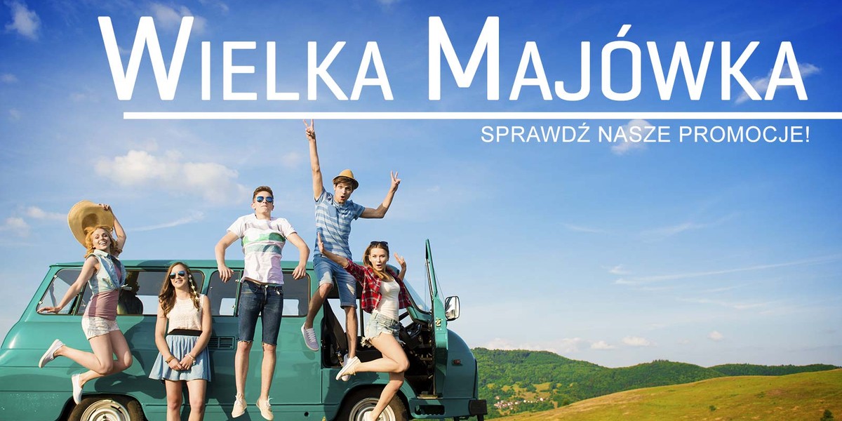 majówka promocje