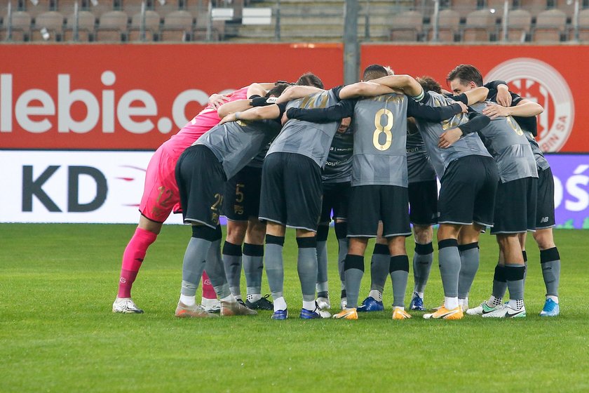 Pilka nozna. PKO Ekstraklasa. Zaglebie Lubin - Lechia Gdansk. 23.10.2020