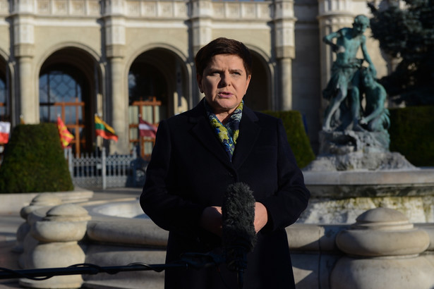 Beata Szydło w Budapeszcie