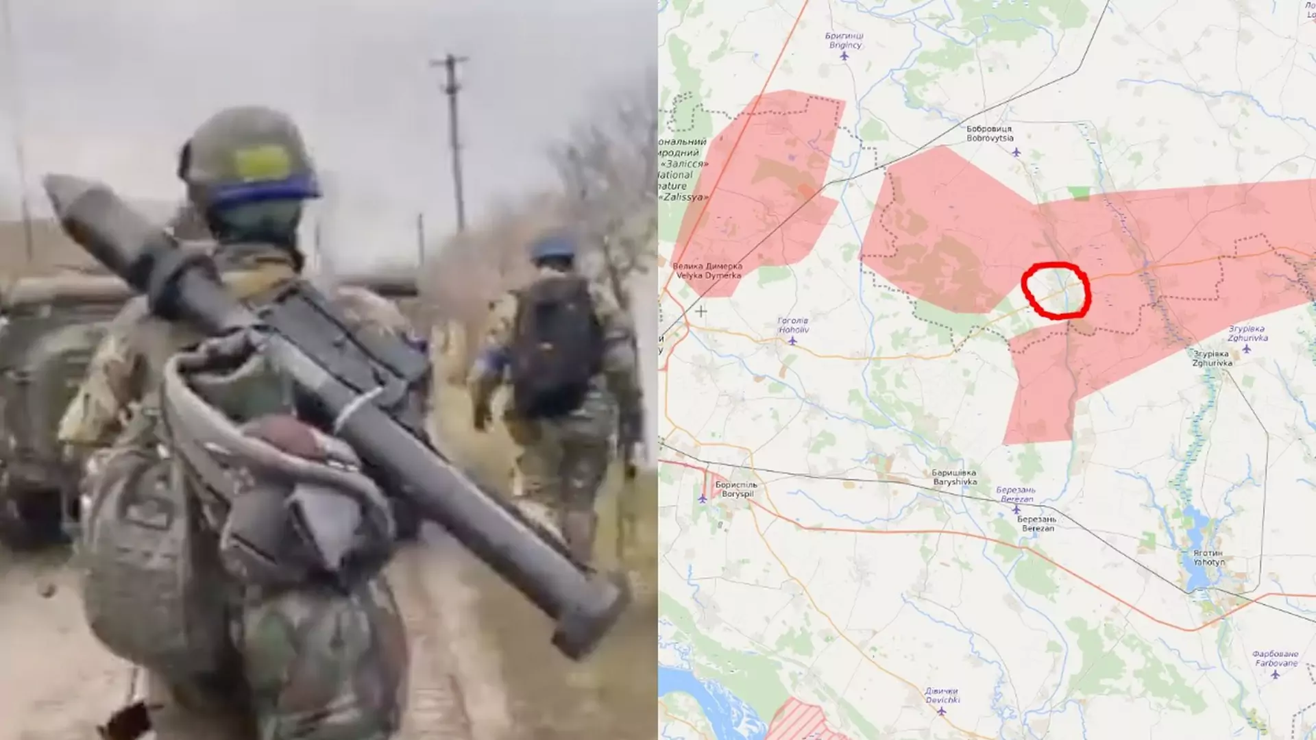 Ukraińska armia odbija wieś z rąk Rosjan. Ludność wita swoich chłopców [WIDEO]