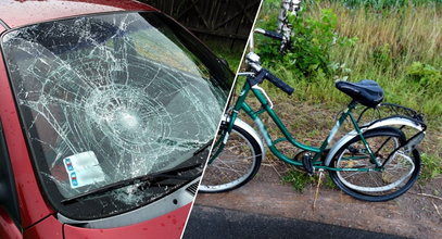 Kierowca potrącił rowerzystkę i odjechał. W garażu znaleziono jego ciało. Co tam się wydarzyło?!