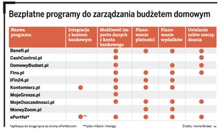 Domowy budżet z komputera