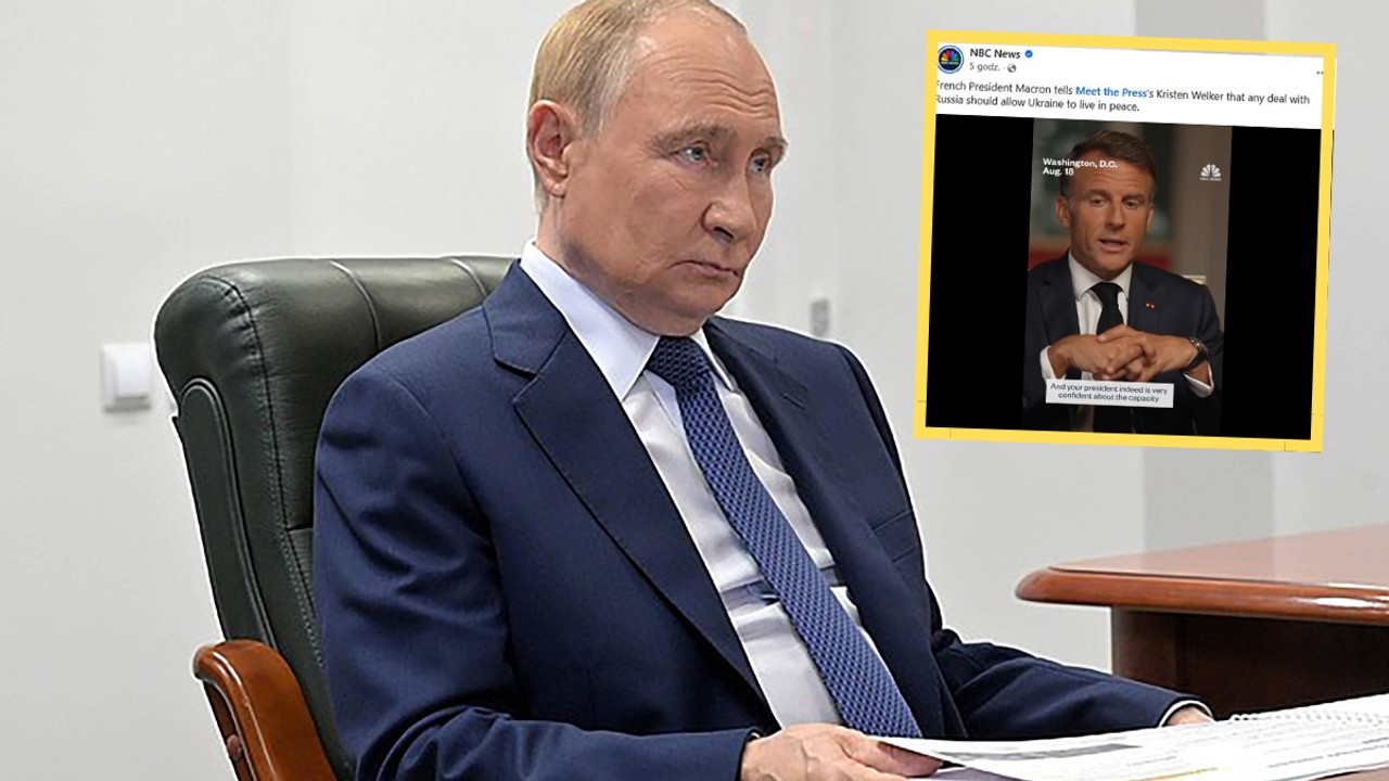 Emmanuel Macron nie wierzy Władimirowi Putinowi. "Bez tego nie dotrzyma zobowiązań"