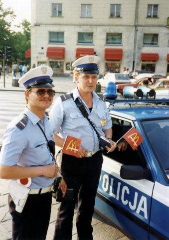 Otwarcie restauracji McDonald's w Warszawie