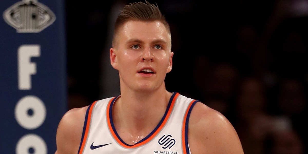 Kristaps Porzingis has become so good he's almost single-handedly ruining the Knicks' grand scheme this season