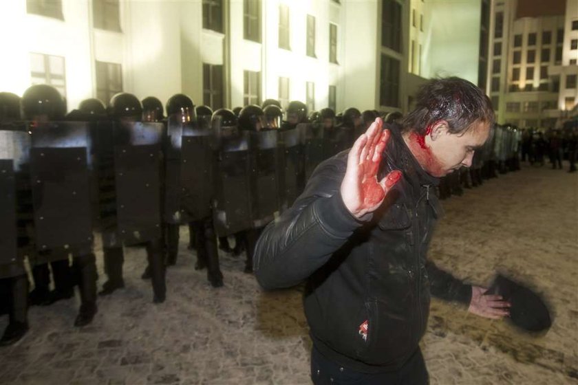 Ok. 200 zatrzymanych po demonstracji w Mińsku, będzie więcej