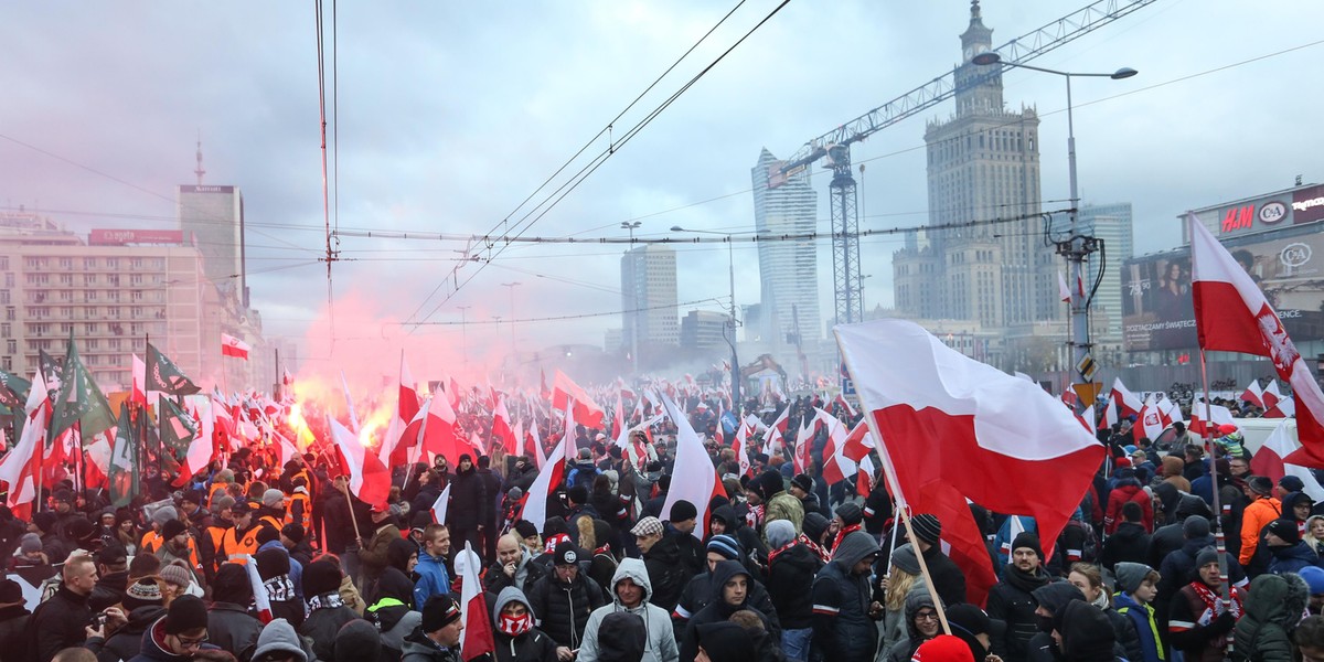 Sąd uchylił decyzję Hanny Gronkiewicz-Waltz ws. Marszu Niepodległości