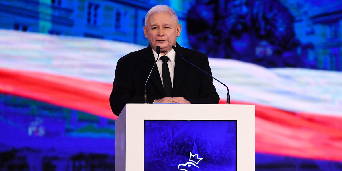 Wystąpienie Jarosława Kaczyńskiego otworzyło konwencję Prawa i Sprawiedliwości w niedzielę 2 września 2018 r.
