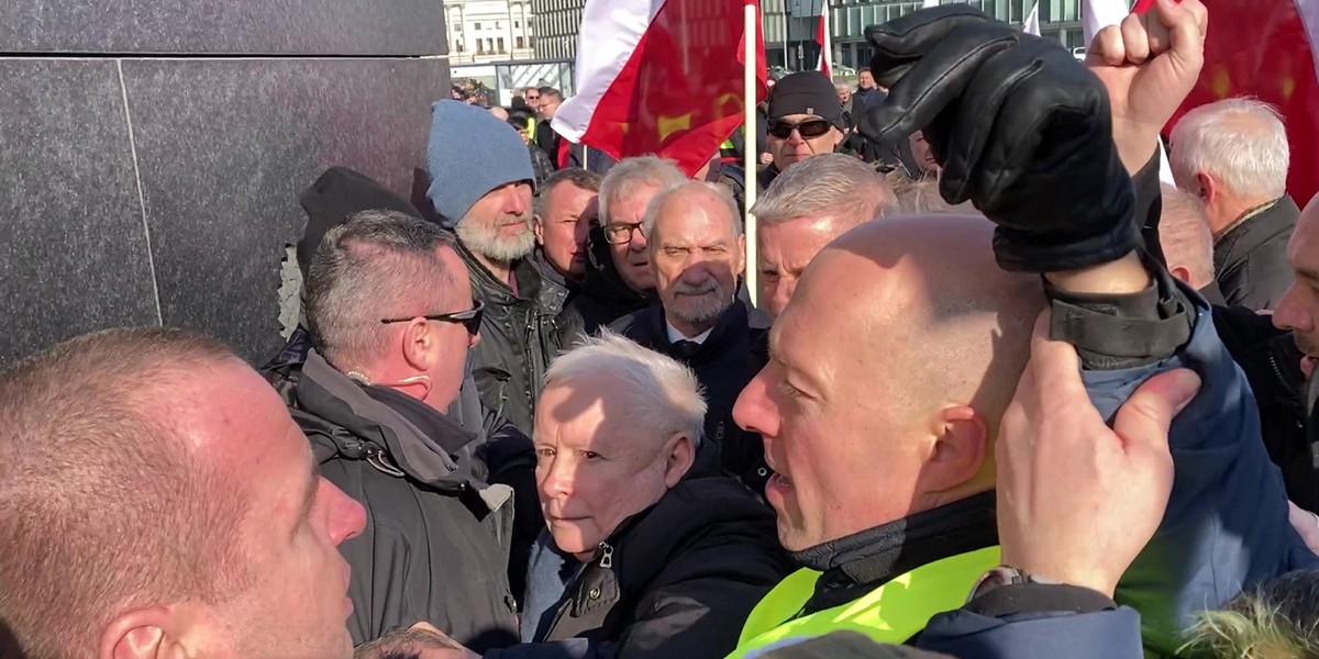 Jarosław Kaczyński awanturował się na marcowej miesięcznicy.