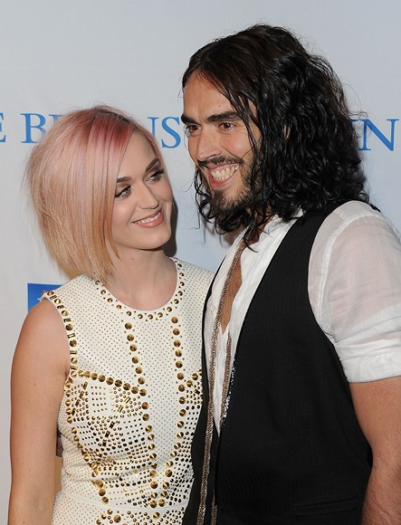 Katy Perry i Russell Brand (fot. Getty Images)