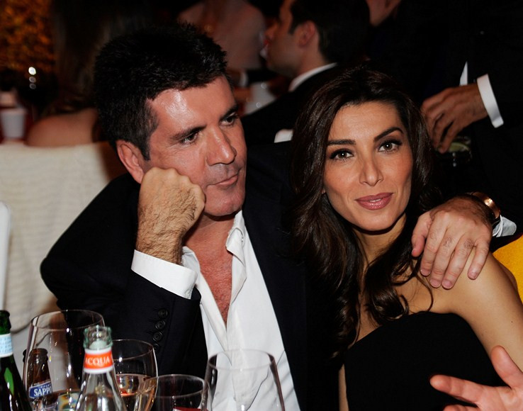 Simon Cowell i Mezhgan Hussainy (fot. Getty Images)