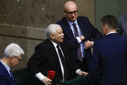 Jarosław Kaczyński w Sejmie