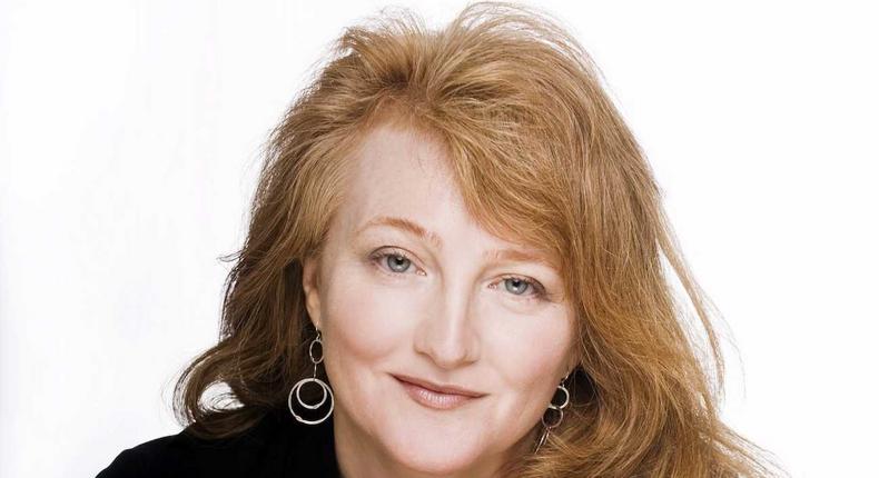 The point of the interview was drawing out this other person. Krista Tippett pictured.