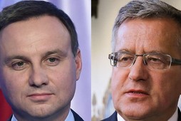 Andrzej Duda i Bronisław Komorowski Duda Komorowski