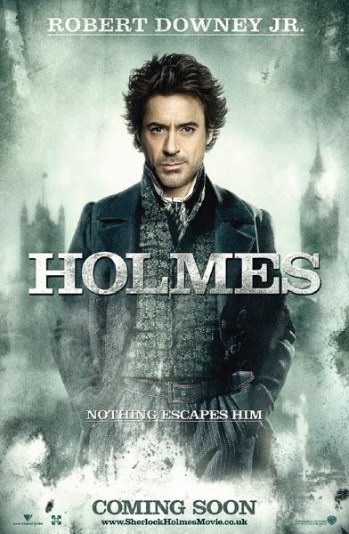 "Sherlock Holmes" - pierwsze plakaty filmu