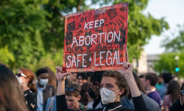 Protest przeciwko delegalizacji aborcji