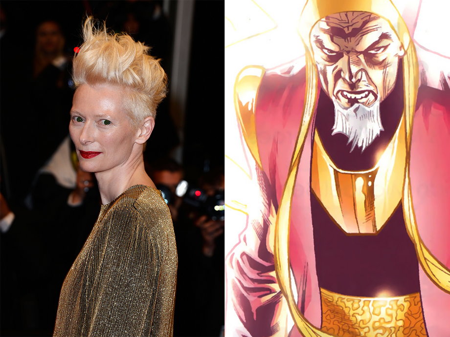 Tilda Swinton is playing the Ancient One in Marvel's "Doctor Strange."