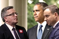 Andrzej Duda Barack Obama Bronisław Komorowski